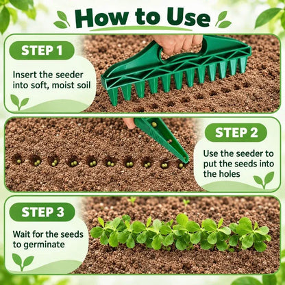 Multi-Prong Precision Seeding Tool