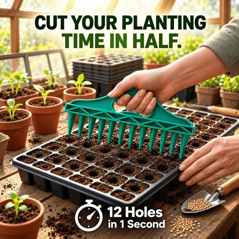 Multi-Prong Precision Seeding Tool