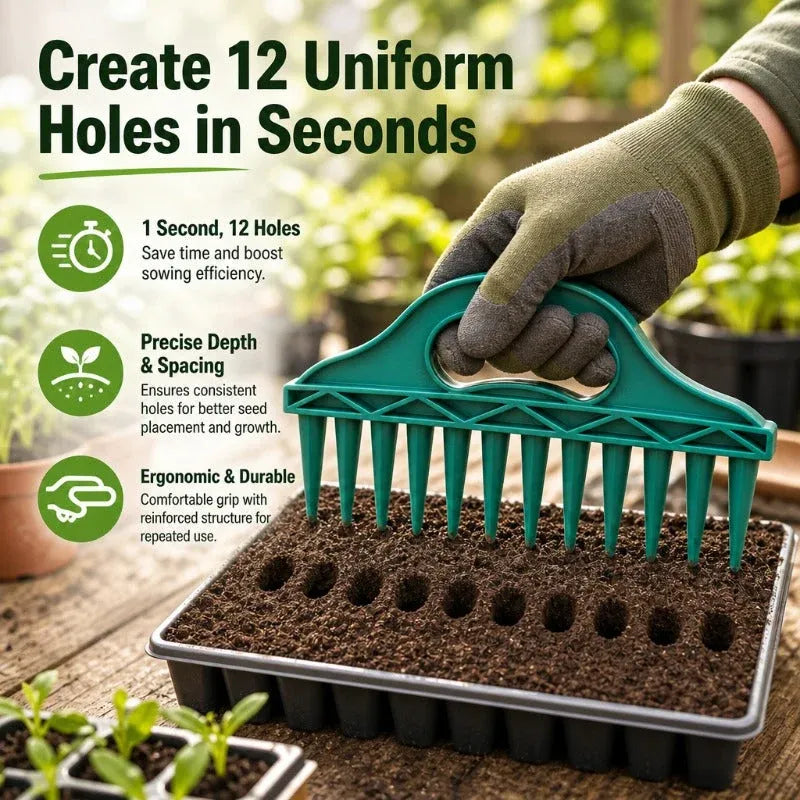 Multi-Prong Precision Seeding Tool
