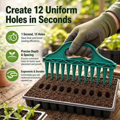 Multi-Prong Precision Seeding Tool