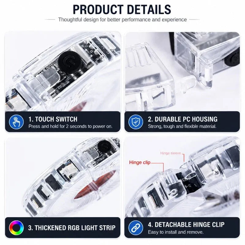 Multicolor Safety Hub Light