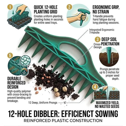 Multi-Prong Precision Seeding Tool