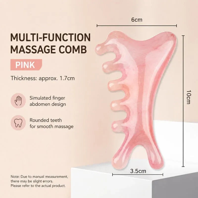 Multi-Use Resin Massage Comb