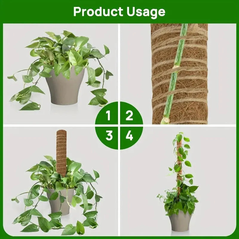 Natural Coir Climbing Pole