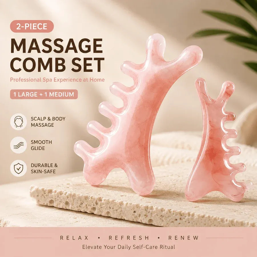Multi-Use Resin Massage Comb
